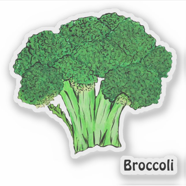 Sticker Brocoli (Devant)