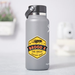 Sticker Brood X Cicadas Le Grand Brood De L'Est