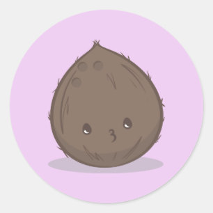 Sticker Brown à la noix de coco