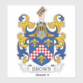 Sticker Brown crête de famille