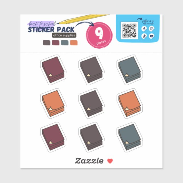 STICKER BTS - FOURNITURES DE BUREAU (NOTES POST-IT) (Feuille)