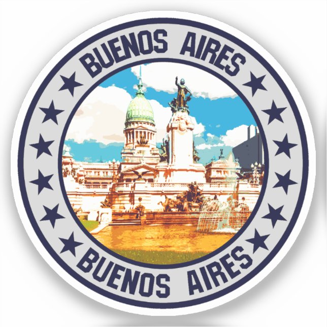 Sticker Buenos Aires (Recto)