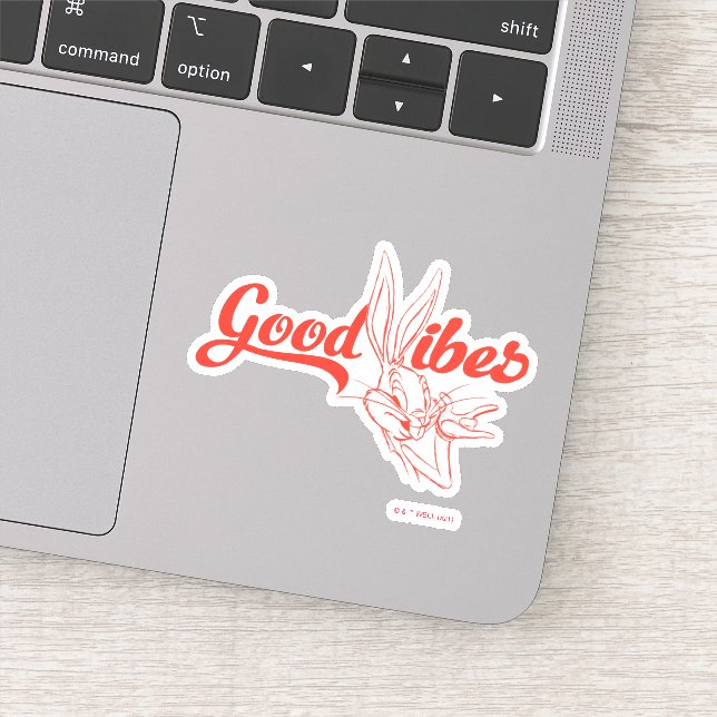 STICKER BUGS BUNNY™ | GOOD VIBES (Détail)