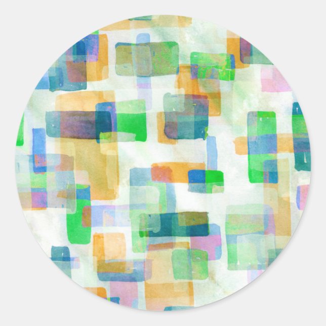 Sticker | Building Blocks Pink Seafoam (Front)