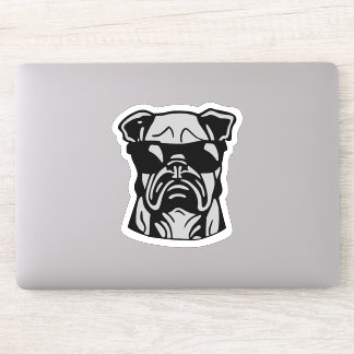 Sticker Bulldog dans les ombres