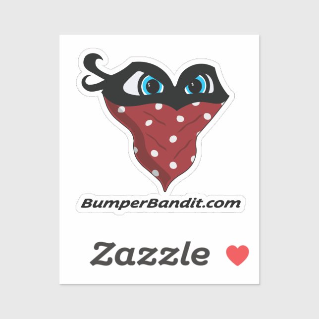 Sticker Bumper Bandit (Feuille)