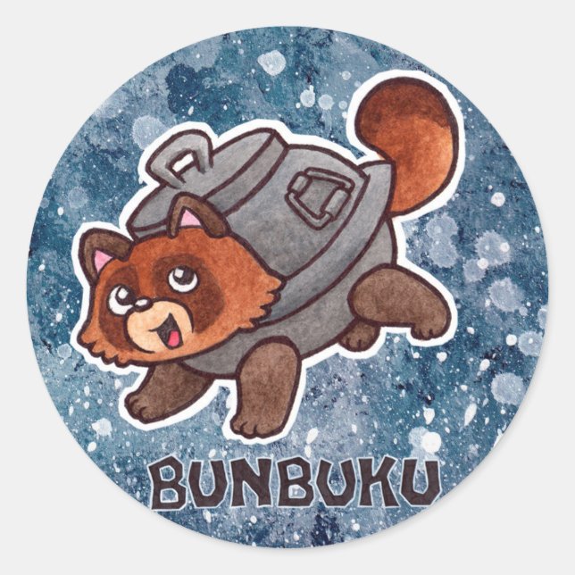 Sticker Bunbuku (Devant)