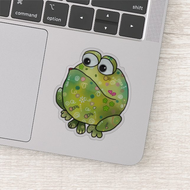 Sticker Bunter Grenouille (Détail)