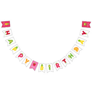 Sticker Bunting Flags
