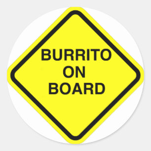 Sticker Burrito