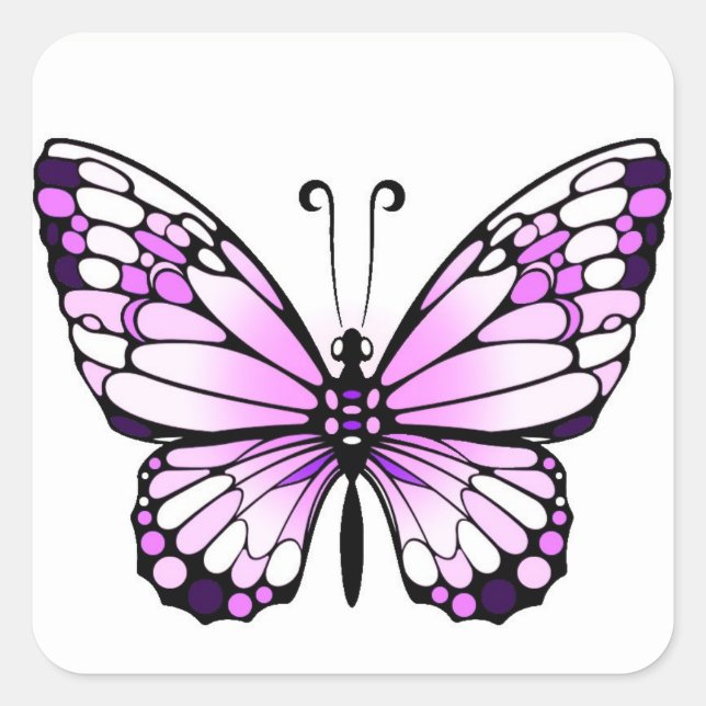 sticker butterfly (Front)