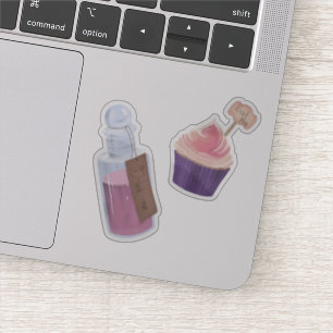 Sticker Buvez-moi, mangez-moi Alice au pays des merveilles