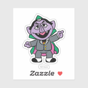 Sticker C est pour Count von Count   Ajouter Votre Nom