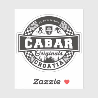 Sticker Čabar Originals