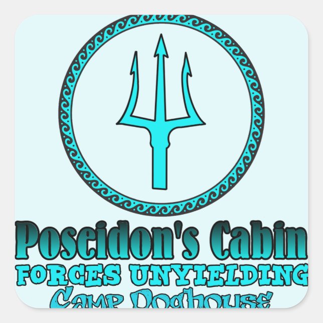 Sticker Cabine de Poseidon (Devant)
