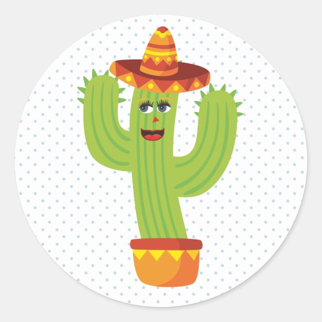 Sticker Cactus (Devant)