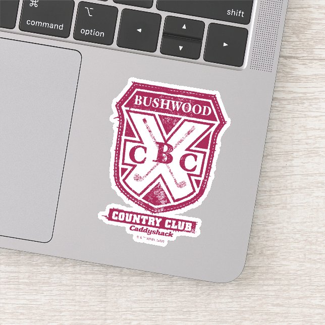 Sticker Caddyshack | Bushwood Country Club Crest (Détail)