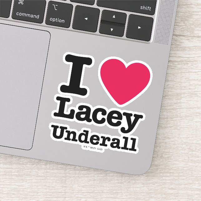 Sticker Caddyshack | I Love Lacey Underall (Détail)