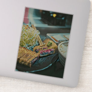 Sticker cadeau amoureux sushi japonais