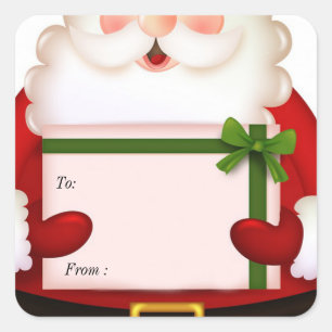 Sticker cadeau de Noël