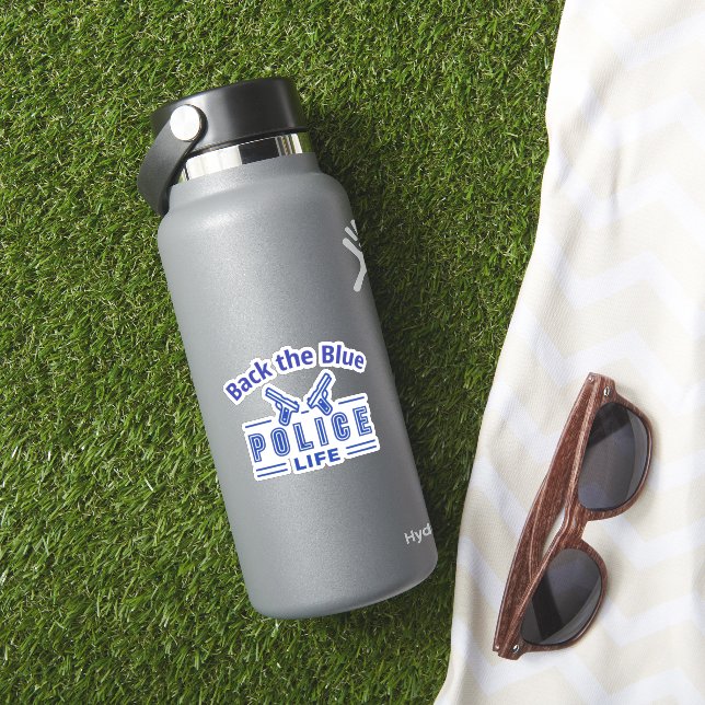 Sticker Cadeau de police (HydroFlask Insitu)