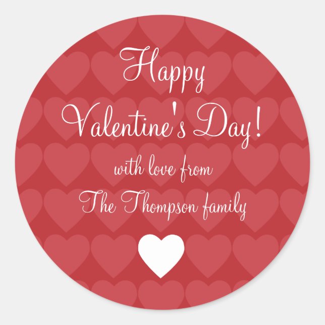 Sticker cadeau Love (Devant)