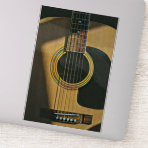 Sticker Cadeau pour musicien guitariste
