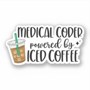 Sticker Cadeaux Coder Médicales, Codage Médicale