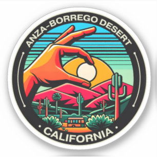 Sticker Cadeaux du parc d'État du désert d'Anza-Borrego en