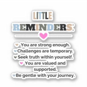 Sticker Cadeaux Motivationnels Inspirationnels Petits Rapp