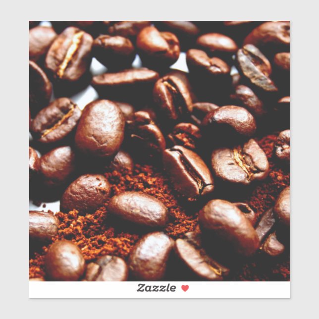 Sticker Café (Feuille)