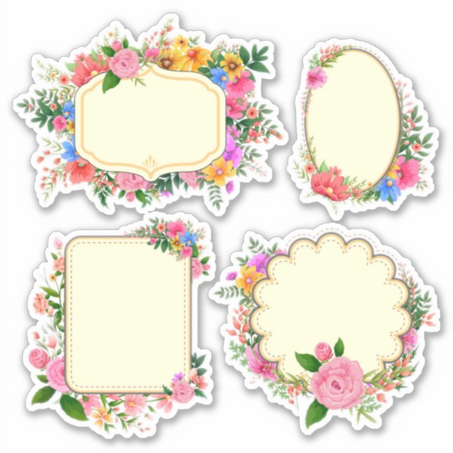 Sticker Cahier et journal (Devant)