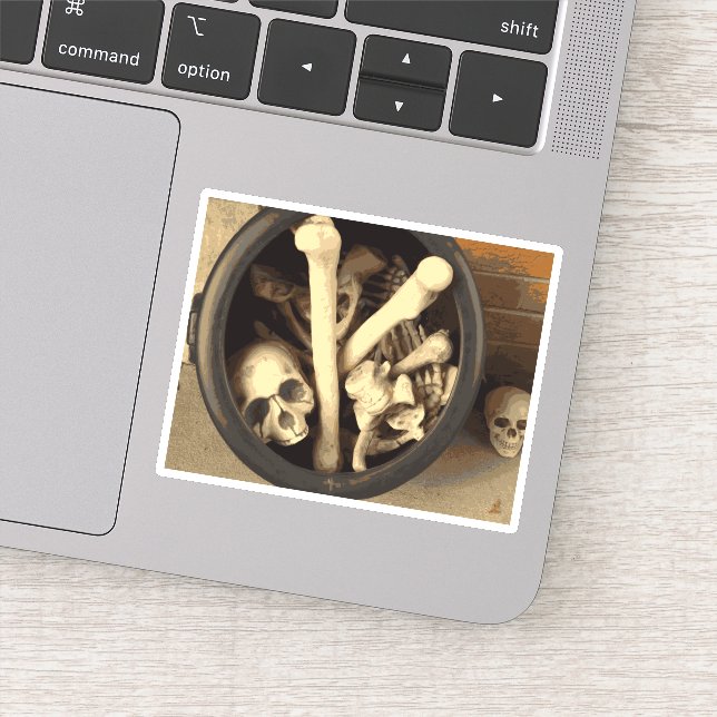 Sticker Caldron des os. (Détail)