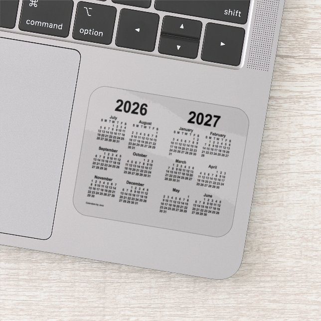 Sticker Calendrier de l'année scolaire 2026-2027 par Janz  (Détail)