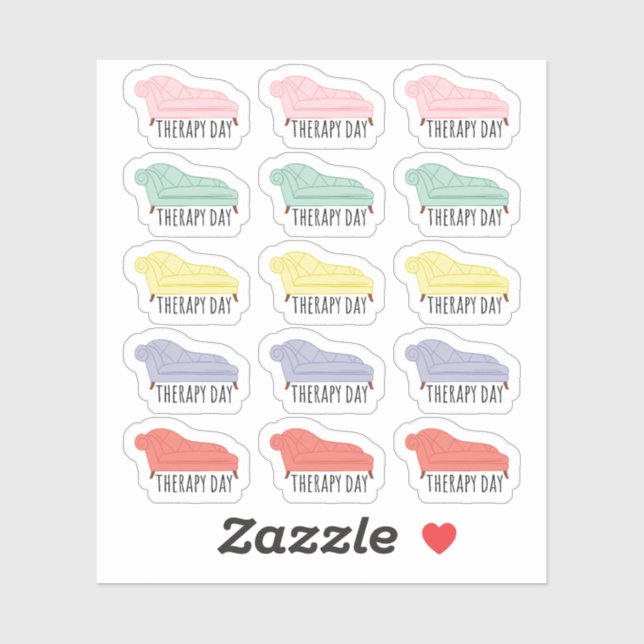 Sticker Calendrier du planificateur de rappel de rendez-vo (Feuille)