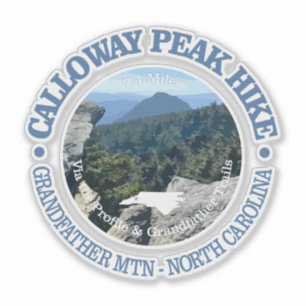 Sticker Calloway Peak (rd)