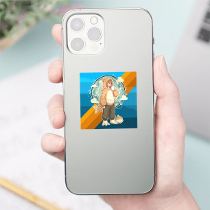 Sticker Calme avant la bouffée