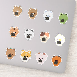Sticker Caméra Animaux
