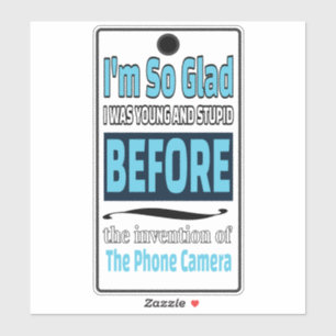 Sticker Caméra téléphonique