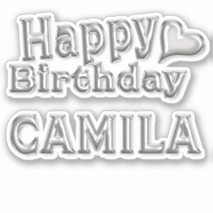 Sticker Camila Happy