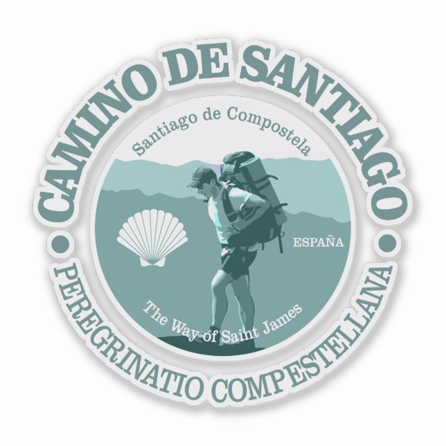 Sticker Camino de Santiago (T) (Devant)