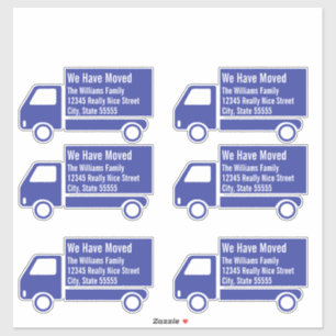 Sticker Camion de déménagement