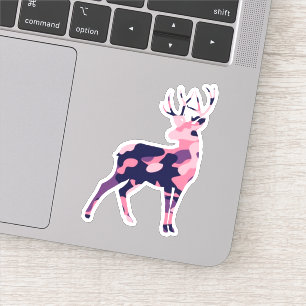Sticker Camo Deer