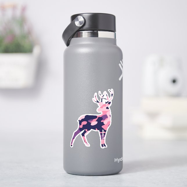 Sticker Camo Deer (HydroFlask)