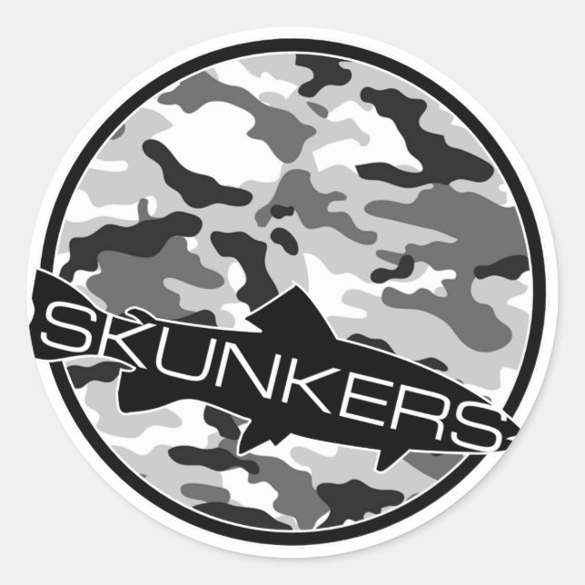 Sticker Camo Skunkers (Devant)