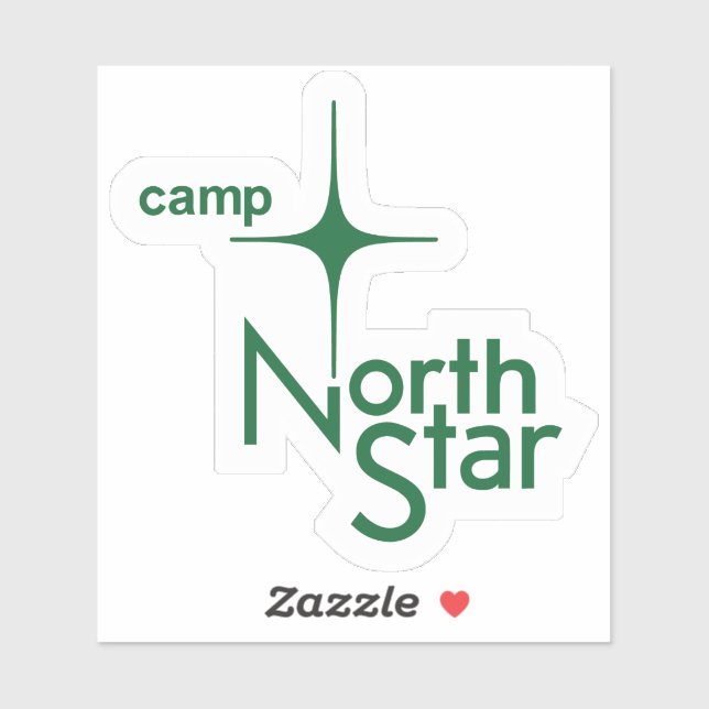 Sticker Camping North Star collant du camp d'été - Boules  (Feuille)