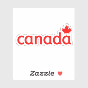 Sticker Canada, jour du Canada, Cadiens, Canadien