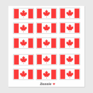 Sticker Canada - Pack Drapeau Canadien, canada, canadien, 