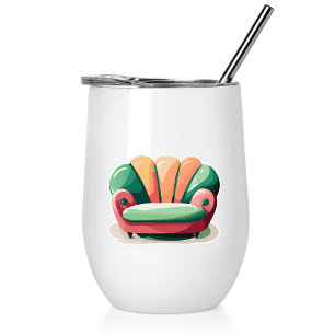 Sticker Canapé Rétro