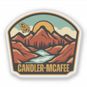 Sticker Candler-McAfee, Géorgie